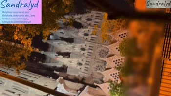 Sandralyd's Midnight Barcelona Blowjob in a Church