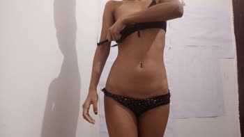 desi_girl23 - Desi Girl's Secret Solo Session: Big Ass Teen (18+) Masturbates at Home