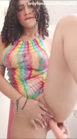 Kenayfox's Sultry Solo - Big Ass Latina Masturbation