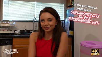 Scott Trainor Teaches StepDaughter Kymber Leigh a Big Dick Lesson