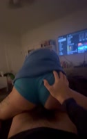 RBrennanP's Petite Brunette Rides My Cock in Reverse Cowgirl POV