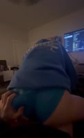 RBrennanP's Petite Brunette Rides My Cock in Reverse Cowgirl POV