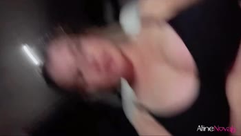 Aline Novak's Curvy Brazilian Treat - Solo Masturbation in HD