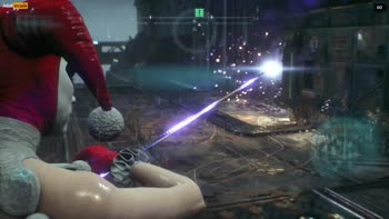 AdultArcade - Harley's Dirty Deeds in 60FPS HD: Batman Arkham Knight Cosplay Parody