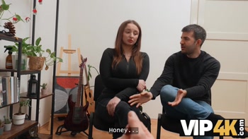VIP4K. A Slut with HUGE TITS wanna Anal Sex