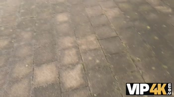 VIP4K. A Slut with HUGE TITS wanna Anal Sex