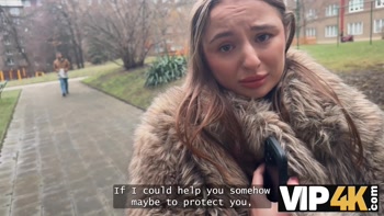 VIP4K. A Slut with HUGE TITS wanna Anal Sex