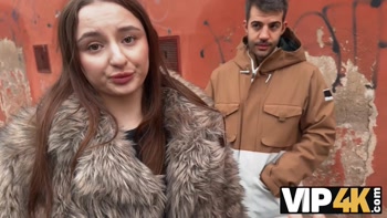 VIP4K. A Slut with HUGE TITS wanna Anal Sex