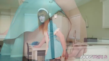 Sultry Redhead's Anal Solo Delight