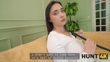 HUNT4K. Big titty girl has a party affair