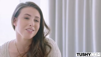 TUSHY Naughty Teen (18+) Gets Dominated By Couple