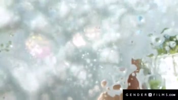Hot Trans Carwash Babe Gets  Ass Pounded Hard By Big Cock