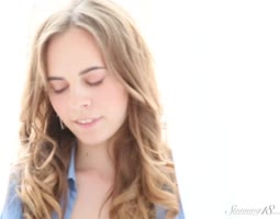Blissful Beauty: Russian Teen (18+)'s Solo Seduction