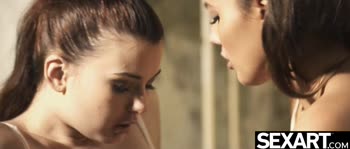 Lucy Li and Vanessa Decker's Booming Construction Site Lesbians