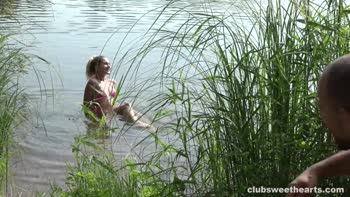 Mary Rock's Outdoor Seduction: Petite Perfection