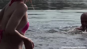 Mary Rock's Outdoor Seduction: Petite Perfection