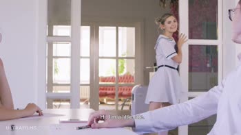 ULTRAFILMS LEGENDARY Eva Elfie is super hot in a outfit, seducing her teacher to fuck