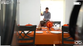 Stepsis Begs Stepbro For His Cock Down Her Throat For Dinner