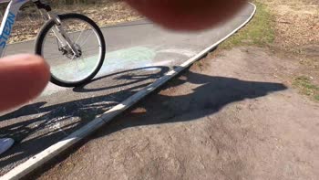 Belovefree's Wild Forest Fling: POV Public Sex on a Bicycle