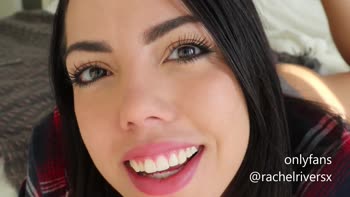 L Rivers' Petite GF Roleplay: ASMR Dick Sucking & POV Masturbation