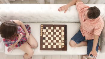 Sofy Torn's Petite Pleasure: Checkers & Steamy Doggy Games