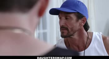 Raven Reign Stepmom Orgy: Teen (18+) Tennis Stars Share Stepdad's Cock