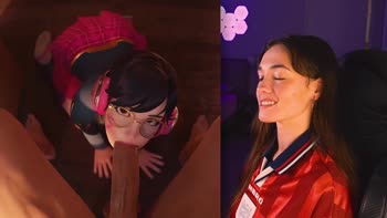 Cheekymz Reacts to Overwatch's Cutest DVA in Sizzling Solo Session
