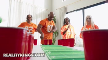 REALITY KINGS - Sexy Jasmine Sherni Scores Big With Mazee At The Sunday Football Party!