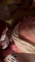 Blindfolded Blonde Delight with ShanDWow
