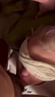 Blindfolded Blonde Delight with ShanDWow