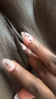 Chocolatedrop9512's Creamy Bliss: BBW Ebony Solo Squirt & Fisting Delight