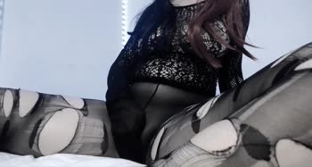 sugar18cloud - Sugar's Sensual Pantyhose Delight: Orgasmic Clit Rubbing