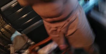 KingKuM JaKO's Unbridled Public Flash: A Buff Big Dick Show