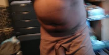 KingKuM JaKO's Unbridled Public Flash: A Buff Big Dick Show