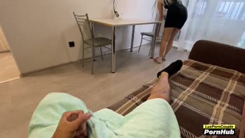 LuxPornCouple's Steamy Ass & Pussy Fling with Their Maid