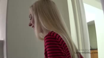 Sexy Blonde Teen (18+) Gets Fucked by Her Step Dad's Camera