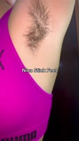 NinaStinkFeet - Nina's Hairy Sweat Fest: Armpit Licking Delight