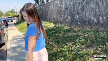 Ava Marina's Naughty Debut: Teen (18+) Casting POV