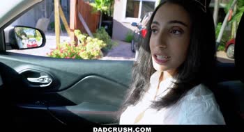 Angelica Cruz Teases Her Stepdad's Big Cock Before Sucking It