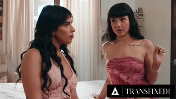 Beca Barbie Seduces Avery Lust in Thirsty Birthday Orgy