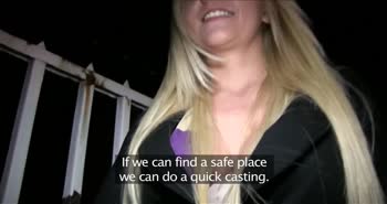 PublicAgent Stunning Blonde with Big Tits Fucks a Stranger