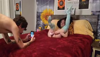 Dicktatordicky Walked in on Me Playing with My Dildo and Let Me Play with His Cock Instead