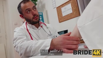 BRIDE4K. The Horny Doctor can't control himself when he sees this Gorgeous Bride