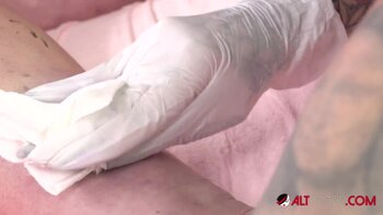 Darcy Diamond's Tattooed Temptation: A Lesbian Frenzy