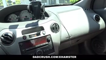 DadCrush - Hot Step-Daughter Fucks Stepdad During Roadtrip
