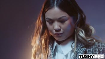 TUSHY – Petite Lulu gets some anal discipline by her boss