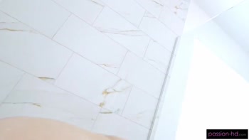 Big Tit Spinner Freshens Up Her Fuck Hole For Fat Dick