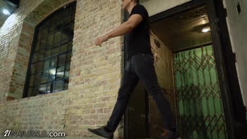Alyssa Bounty's Anal Ballet: Petite Dark-Haired Beauty Serves Big Cock