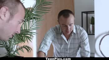 Chad Alva Fills Teen (18+) GF Zoe Parker's Petite Cunt With Big Cock Creampie