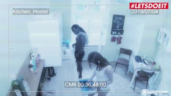 Arteya Dee's Lucky Encounter: Interracial Big Dick Compilation at the Horny Hostel